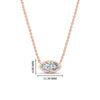 Load image into Gallery viewer, 1-carat-marquise-cut-east-west-bezel-set-pendant-in-rose-gold-fdpd11698angle1-1.00ct-nlrg-hw.jpg?v=1775034380