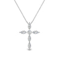 Thumbnail 13 - 1-carat-marquise-diamond-cross-pendant-in-white-gold-FDPD10872ANGLE1-NL-WG