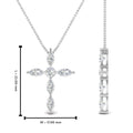 Thumbnail 12 - 1-carat-marquise-diamond-cross-pendant-in-white-gold-FDPD10872ANGLE2-NL-WG_20HW
