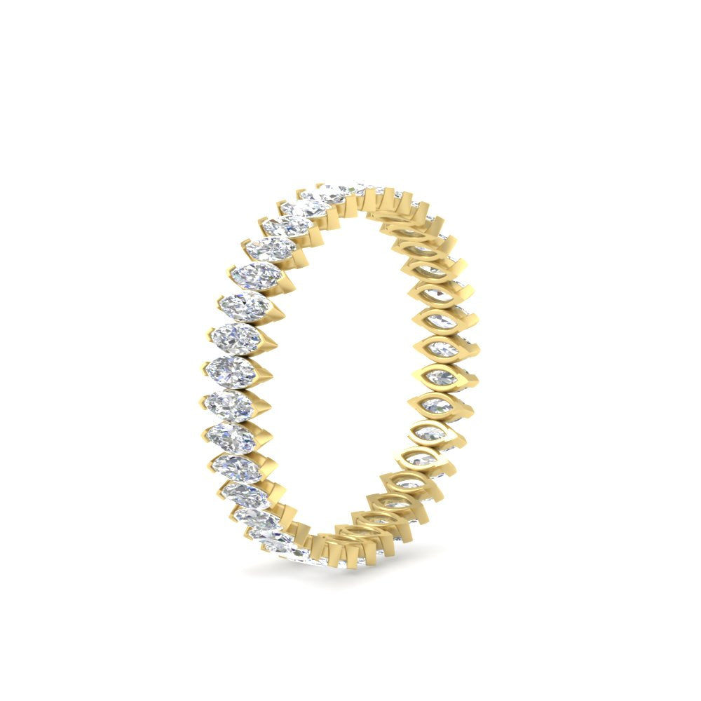1-carat-marquise-diamond-eternity-band-in-yellow-gold-FDEWB11257MQ-1.00CT-NL-YG