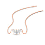 Load image into Gallery viewer, 1-carat-marquise-graduating-diamond-pendant-in-FD-NK11130-1.00CT-NL-RG
