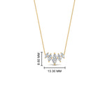 Load image into Gallery viewer, 1-carat-marquise-graduating-diamond-pendant-in-FD-NK11130-1.00CT-NL-YG
