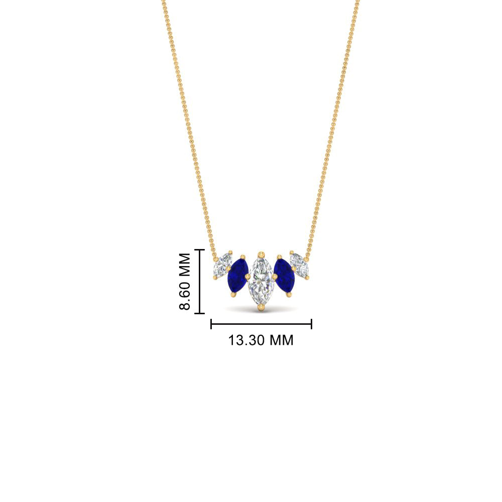 1-carat-marquise-graduating-diamond-pendant-with-sapphire-in-FD-NK11130GSABL-1.00CT-NL-YG