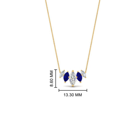 1-carat-marquise-graduating-diamond-pendant-with-sapphire-in-FD-NK11130GSABL-1.00CT-NL-YG