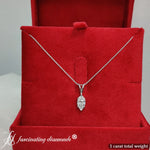 Load image into Gallery viewer, 1-carat-marquise-solitaire-pendant-in-white-gold-FDPD8469ANGLE1-MQ-1.00-WG-5