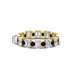 Load image into Gallery viewer, 1 Carat Mixed Shape Emerald And Round Diamond Eternity Band

