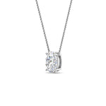 Load image into Gallery viewer, Oval 4 Prong Solitaire Pendant
