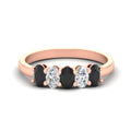 Thumbnail 26 - 1-carat-oval-shaped-black-diamond-5-stone-ring-in-rose-gold-fdwb8008ovblacksleep-1.00ct-nl-rg.jpg