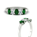 Thumbnail 47 - 1-carat-oval-shaped-emerald-5-stone-ring-in-white-gold-fdwb8008ovgemgrangle3-1.00ct-nl-wg.jpg
