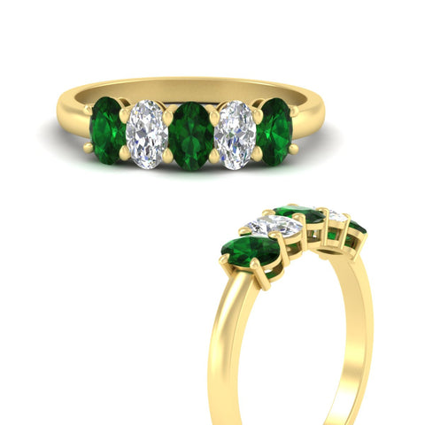 1-carat-oval-shaped-emerald-5-stone-ring-in-yellow-gold-fdwb8008ovgemgrangle3-1.00ct-nl-yg.jpg