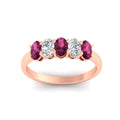 Thumbnail 13 - 1-carat-oval-shaped-pink-sapphire-5-stone-ring-in-rose-gold-fdwb8008ovgsadrpiangle5-1.00ct-nl-rg.jpg