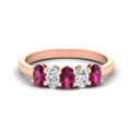 Thumbnail 11 - 1-carat-oval-shaped-pink-sapphire-5-stone-ring-in-rose-gold-fdwb8008ovgsadrpisleep-1.00ct-nl-rg.jpg