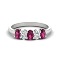 Thumbnail 41 - 1-carat-oval-shaped-pink-sapphire-5-stone-ring-in-white-gold-fdwb8008ovgsadrpisleep-1.00ct-nl-wg.jpg