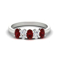 Thumbnail 51 - 1-carat-oval-shaped-ruby-5-stone-ring-in-white-gold-fdwb8008ovgrudrsleep-1.00ct-nl-wg.jpg