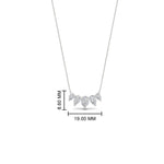 Load image into Gallery viewer, 1-carat-pear-5-diamond-pendant-necklace-in-FD-PD11130PE-1.00CT-NL-WG
