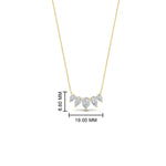 Load image into Gallery viewer, 1-carat-pear-5-diamond-pendant-necklace-in-FD-PD11130PE-1.00CT-NL-YG
