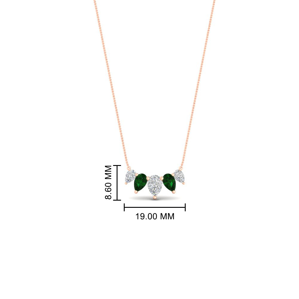 1-carat-pear-5-diamond-pendant-necklace-with-emerald-in-FD-PD11130PE-1.00CT-GEMGR-NL-RG