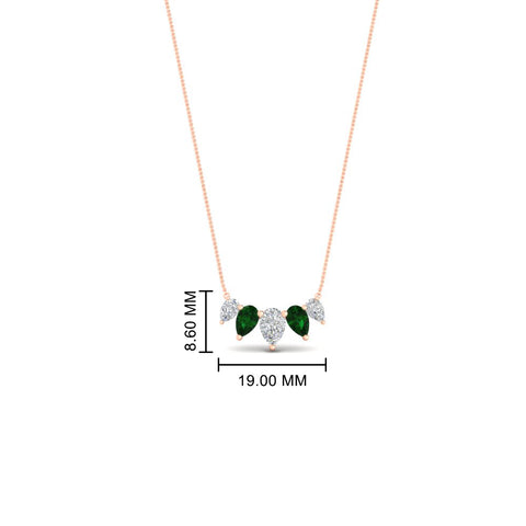 1-carat-pear-5-diamond-pendant-necklace-with-emerald-in-rose-gold-FD-PD11130PE-1.00CT-GEMGRANGLE1-NL-RG-HW