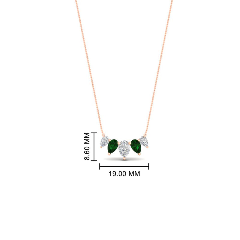 1-carat-pear-5-diamond-pendant-necklace-with-emerald-in-rose-gold-FD-PD11130PE-1.00CT-GEMGRANGLE1-NL-RG-HW