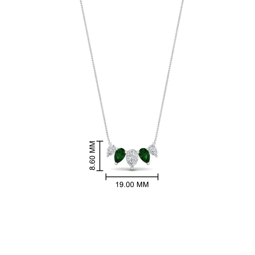 1-carat-pear-5-diamond-pendant-necklace-with-emerald-in-FD-PD11130PE-1.00CT-GEMGR-NL-WG