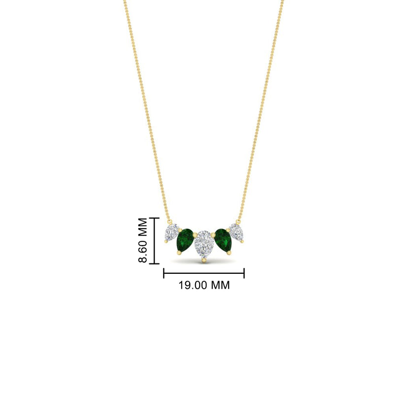 1-carat-pear-5-diamond-pendant-necklace-with-emerald-in-yellow-gold-FD-PD11130PE-1.00CT-GEMGRANGLE1-NL-YG-HW