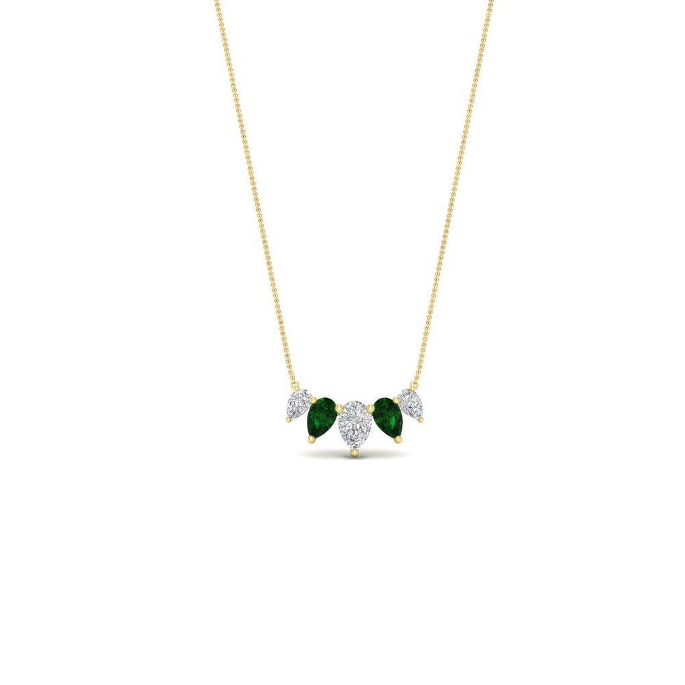 1-carat-pear-5-diamond-pendant-necklace-with-emerald-in-FD-PD11130PE-1.00CT-GEMGR-NL-YG