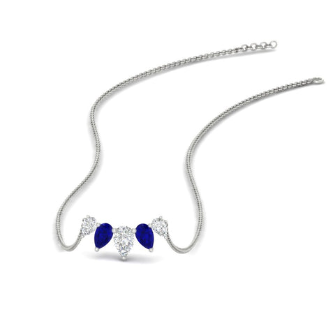 1-carat-pear-5-diamond-pendant-necklace-with-sapphire-in-white-gold-FD-PD11130PE-1.00CT-GSABL-NL-WG