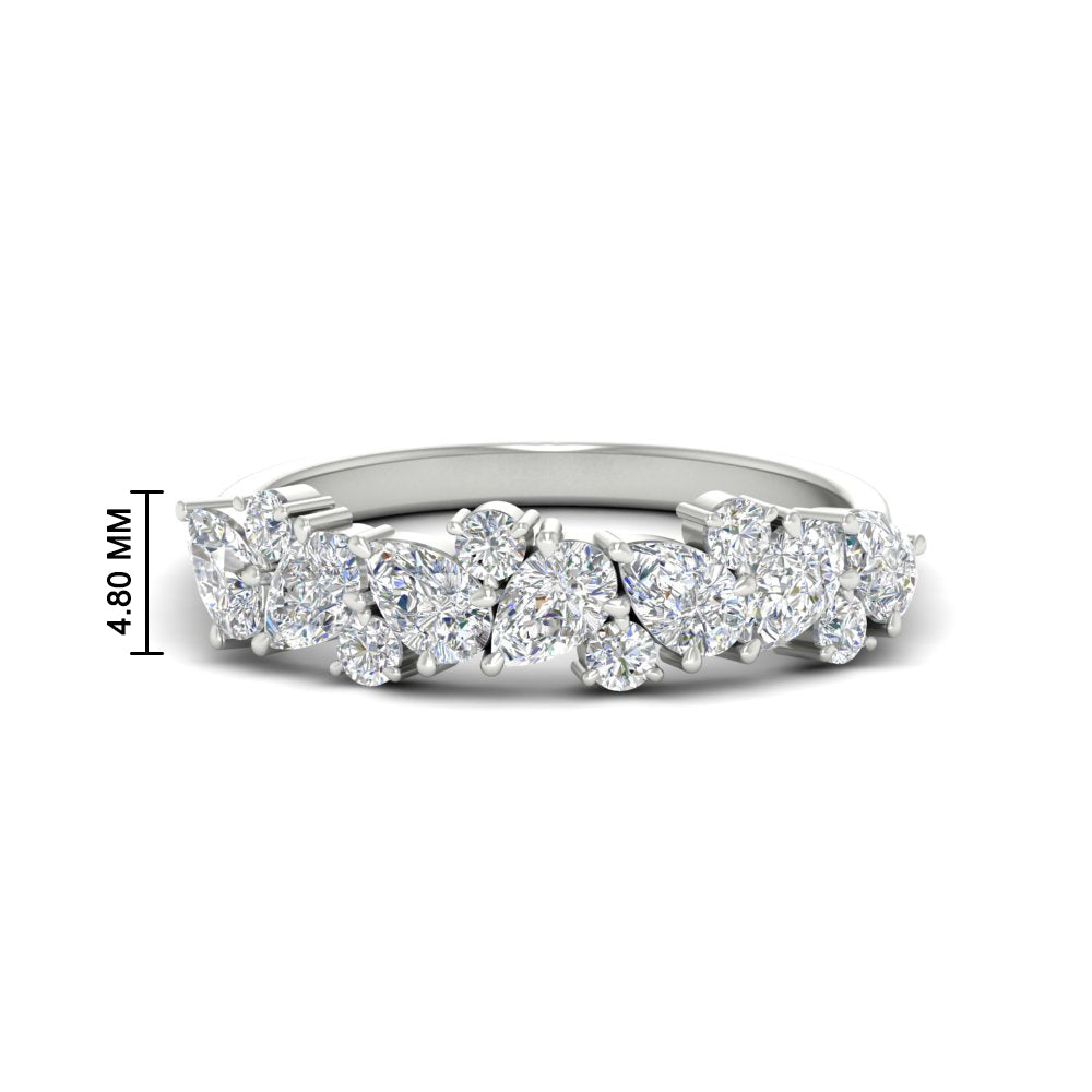 1-carat-pear-and-round-diamond-half-eternity-wedding-band-in-white-gold-FD9174B-1.00CT-NL-WG-HW
