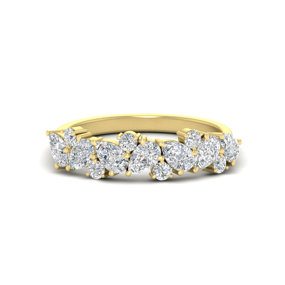 1-carat-pear-and-round-diamond-half-eternity-wedding-band-in-yellow-gold-FD9174B-1.00CT-NL-YG