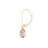 Load image into Gallery viewer, 1-carat-pear-cut-bezel-diamond-leverback-earrings-in-fdear11736peangle6-1.00ct-nl-rg.jpg?v=1778151256