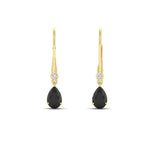Load image into Gallery viewer, 1-carat-pear-drop-leverback-black-onyx-earrings-in-yellow-gold-FDEAR11124GBLACK-0.83CT-NL-YG.jpg
