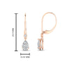 Load image into Gallery viewer, 1-carat-pear-drop-leverback-diamond-earrings-in-rose-gold-FDEAR11124-0.83CT-NL-RG.jpg