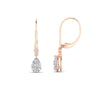 Load image into Gallery viewer, 1-carat-pear-drop-leverback-diamond-earrings-in-rose-gold-FDEAR11124-0.83CT-NL-RG.jpg