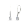 Load image into Gallery viewer, 1-Carat-Pear-Drop-Leverback-Diamond-Earrings-In-18k-White-Gold-FDEAR11124-1.00-CT-WG.jpg
