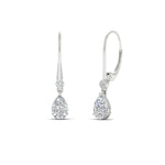 Load image into Gallery viewer, 1-Carat-Pear-Drop-Leverback-Diamond-Earrings-In-18k-White-Gold-FDEAR11124-1.00-CT-WG.jpg
