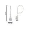 Load image into Gallery viewer, 1-Carat-Pear-Drop-Leverback-Diamond-Earrings-In-18k-White-Gold-FDEAR11124-1.00-CT-WG.jpg