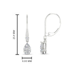 Load image into Gallery viewer, 1-Carat-Pear-Drop-Leverback-Diamond-Earrings-In-18k-White-Gold-FDEAR11124-1.00-CT-WG.jpg
