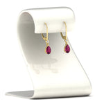 Load image into Gallery viewer, 1-carat-pear-drop-leverback-pink-sapphire-earrings-in-yellow-gold-FDEAR11124GSADRPI-0.83CT-NL-YG.jpg
