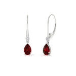 Load image into Gallery viewer, 1-carat-pear-drop-leverback-ruby-earrings-in-white-gold-FDEAR11124GRUDR-0.83CT-NL-WG.jpg

