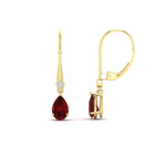 Load image into Gallery viewer, 1-carat-pear-drop-leverback-ruby-earrings-in-yellow-gold-FDEAR11124GRUDR-0.83CT-NL-YG.jpg
