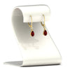 Load image into Gallery viewer, 1-carat-pear-drop-leverback-ruby-earrings-in-yellow-gold-FDEAR11124GRUDR-0.83CT-NL-YG.jpg