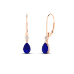 Load image into Gallery viewer, 1-carat-pear-drop-leverback-sapphire-earrings-in-rose-gold-FDEAR11124GSABL-0.83CT-NL-RG.jpg
