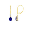 Load image into Gallery viewer, 1-carat-pear-drop-leverback-sapphire-earrings-in-yellow-gold-FDEAR11124GSABL-0.83CT-NL-YG.jpg
