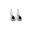 Load image into Gallery viewer, 1-carat-pear-shape-black-diamond-halo-lever-back-earrings-in-white-gold-FDEAR-11235PEGBLACKANGLE1-1.00CT-NL-WG.jpg