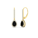 Load image into Gallery viewer, 1-carat-pear-shape-black-diamond-halo-lever-back-earrings-in-yellow-gold-FDEAR-11235PEGBLACKANGLE1-1.00CT-NL-YG.jpg
