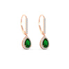 Load image into Gallery viewer, 1-carat-pear-shape-emerald-halo-diamond-lever-back-earrings-in-rose-gold-FDEAR-11235PEGEMGRANGLE1-1.00CT-NL-RG.jpg
