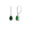 Load image into Gallery viewer, 1-carat-pear-shape-emerald-halo-diamond-lever-back-earrings-in-white-gold-FDEAR-11235PEGEMGRANGLE1-1.00CT-NL-WG.jpg