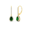 Load image into Gallery viewer, 1-carat-pear-shape-emerald-halo-diamond-lever-back-earrings-in-yellow-gold-FDEAR-11235PEGEMGRANGLE1-1.00CT-NL-YG.jpg