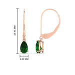 Load image into Gallery viewer, 1-carat-pear-shape-emerald-lever-back-drops-earrings-in-rose-gold-FDEAR11236PEGEMGR-1.00CT-NL-RG.jpg
