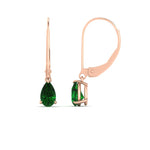 Load image into Gallery viewer, 1-carat-pear-shape-emerald-lever-back-drops-earrings-in-rose-gold-FDEAR11236PEGEMGR-1.00CT-NL-RG.jpg

